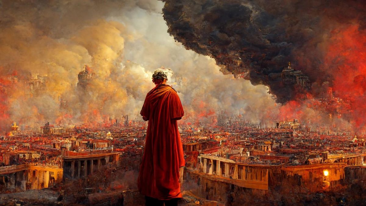 Lessons from Nero and the Great Fire of Rome.