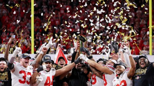 The national champion in college football has been crowned.